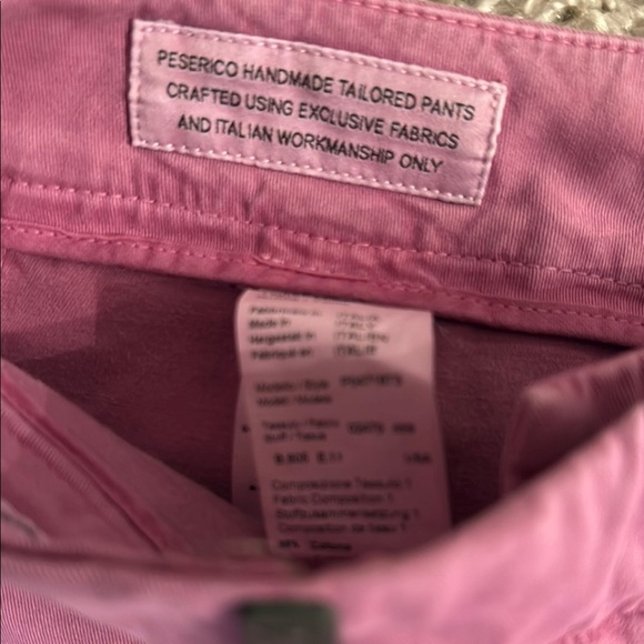 Peserico made in Italy 🇮🇹 Pink Pants size 46 - Picture 4 of 6